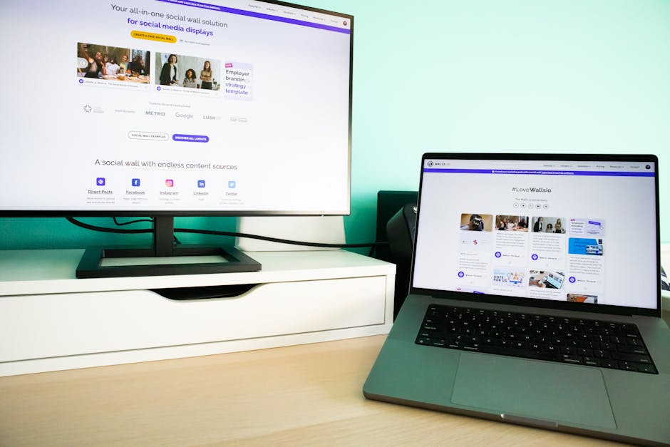 remote work setup